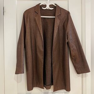 Marilyn Brooks - Copper Metallic Brown Blazer (size: M)